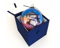 Chester Christmas Markets Glass Bauble
