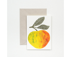 Little Apple greetings card