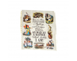 Alice in Wonderland "As Mad As A Hatter" Magnet