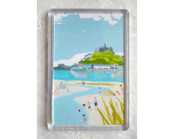 Red River Fridge Magnet
