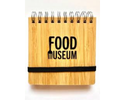 Food Museum Bamboo Notepad