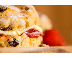 Scones with jam & cream - Adult buffet food
