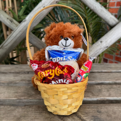 Picnic Basket & Teddy Bear