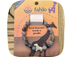 Animal Tracking Bracelet -  Giraffe