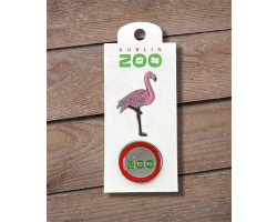Flamingo Two Pin Set