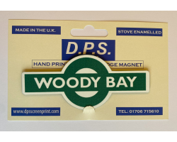 Woody Bay Station Target Fridge Magnet