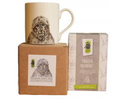 Bespoke Monkey China Mug & English Breakfast Tea