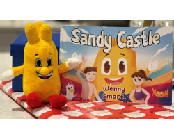 Sandy Castle Book & Plush