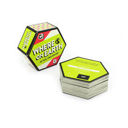 Where On Earth Hexagon Card Game