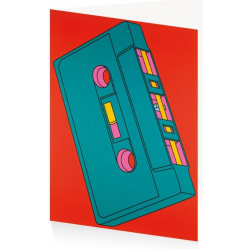 Michael Craig-Martin 'Cassette' Greetings Card