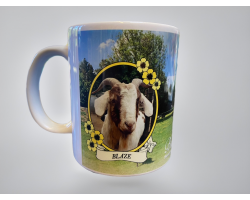 Adopt a Goat Mug- Blaze