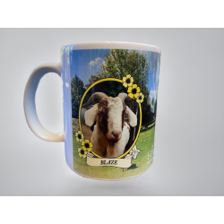 Adopt a Goat Mug- Blaze