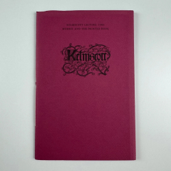 William Morris and the Printed Book