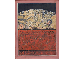 Artwork I - Primal Landscape 2 by Sandra Hill