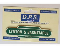 Lynton & Barnstaple Railway SR Totem Fridge Magnet