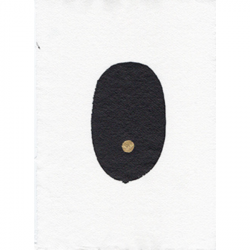 Śiva Liṅga with Bindu by Sandra Hill