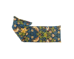 Strawberry Thief Navy Cotton Wheat Bag