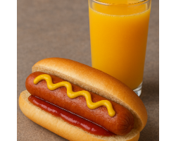 Hot Dog - Kids Meal Deal