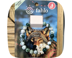 Animal Tracking Bracelet -  Wolf