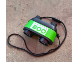 binoculars toy with the dublin zoo logo on the front