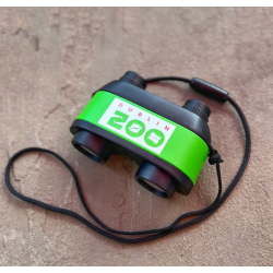 binoculars toy with the dublin zoo logo on the front