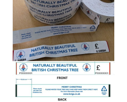 BCTGA Price Labels  £33.50 + VAT