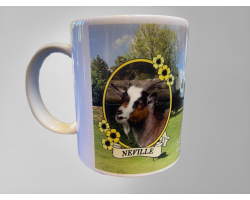 Adopt a Goat Mug- Neville
