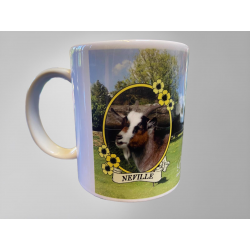 Adopt a Goat Mug- Neville