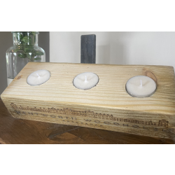 Triple Tea Light Holder