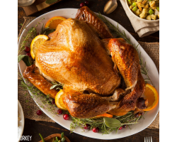 BRONZE Turkey 6.5 -7 kg. Feeds 8-10 people