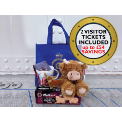 Highland Cow Hamper with Two Admissions Tickets