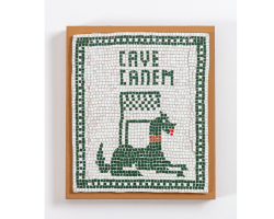 Cave Canem Mosaic by Catarina Pignato
