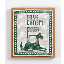 Cave Canem Mosaic by Catarina Pignato