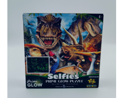 Petjes Prime Glow puzzle Dinosaur