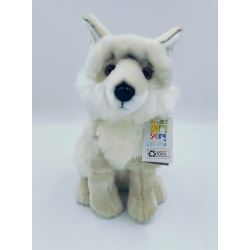 Petjes White Wolf Sitting 29cm