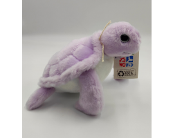 Petjes Lovely Hearts Sea Turtle Purple 20cm