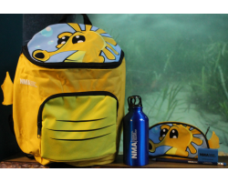 Seahorse rucksack with accessories