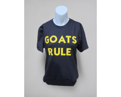Goats Rule T-Shirt- S - 38"
