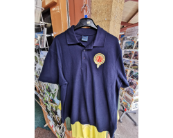 WSR Navy Logo Polo Shirt Large
