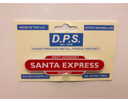 Santa Express Fridge Magnet
