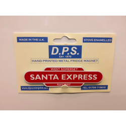 Santa Express Fridge Magnet