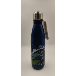 Petjes Warm/Cold Bottle T-rex blue 500ml