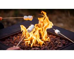Marshmallow toasting