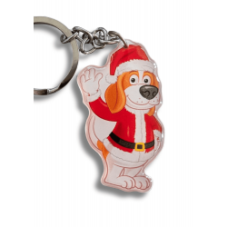 Santa Brunel Christmas Keyring
