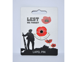 Poppy Enamel Pin Badge