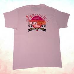 TABSFEST T-shirt Pink - Large