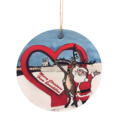 Christmas Decoration Enniskillen Castle & Heart