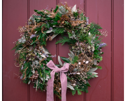 Christmas wreath - 'wintery' style