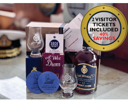 HMY Britannia Whisky Hamper with Two Admissions Tickets