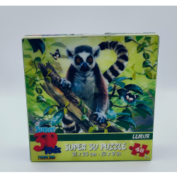 Petjes Super 3D puzzle Lemur